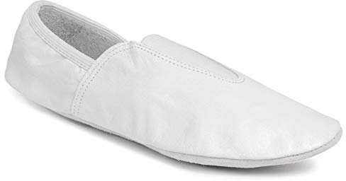 Kostov Sportswear - scarpette da ginnastica, motivo: nuvola (colori assortiti), Bianco (bianco), 29 EU