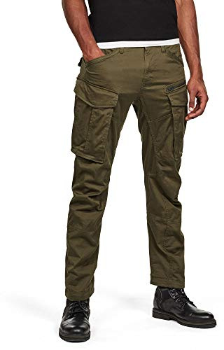 G-STAR Homme Pantalon Rovic Zip 3D Regular Tapered, Vert (DK Bronze Green D02190-5126-6059), 29W / 30L
