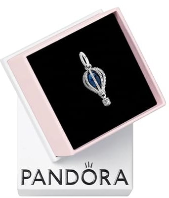 PANDORA Charm Anhänger Blauer Heißluftballon 798064NMB