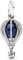 PANDORA Charm Anhänger Blauer Heißluftballon 798064NMB