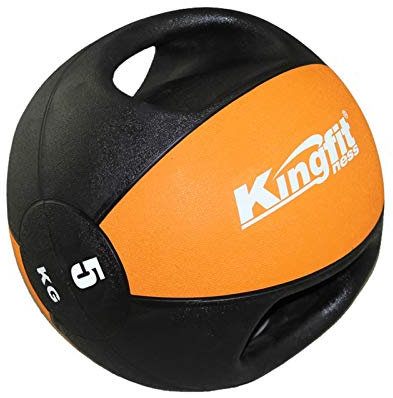 Medizinbälle Binural Medicine Ball, Kernschulungsbilanztraining Gummi Hüpfkugel, 3kg / 5kg / 7kg / 8kg / 9kg / 10kg / 12kg (Size : 5kg/11lb)