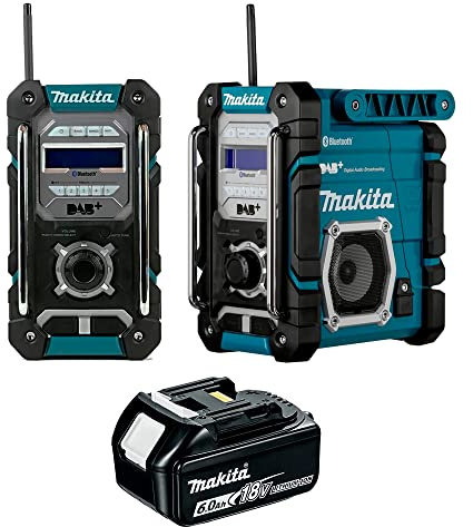 Makita DMR112 Baustellenradio 7,2-18V Li-Ion + 1x BL1860B