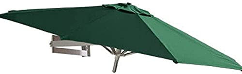 Sun Parasol Umbrella Garden 8ft / 250cm Parasols Wall Balcony Patio Umbrella Garden Wall Mounted Cantilever Tilting Sunshade Umbrella