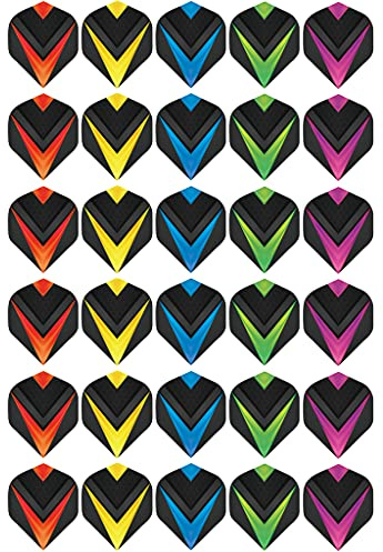 Lot de 30 fléchettes en plumes pour animaux de compagnie - Ailes de fléchettes en forme de feuille - Pointe souple - Accessoire professionnel