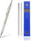 Matite Meccaniche Set，Matita Meccanica Artistica Metallica con 12 Mine 2.0mm 2B, Impugnatura Antiscivolo e Temperino Inclusi, Design Ergonomico per Artista Studenti Bambino Disegno Scrittura Schizzi