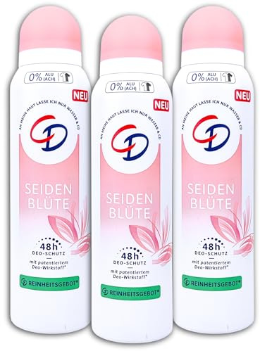 3-pack CD 48h deodorantspray silkesblomma deodorant 3 x 150 ml