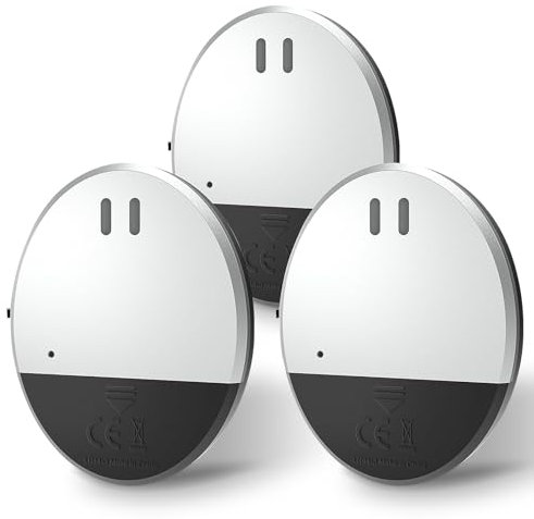 Fensteralarm Türalarm Einbruchschutz 130dB, 3 Stück Glasbruchmelder Tür Fenster Alarmanlage, Glasbruchsensor für Wohnung, Kinder, Hotel, Garage