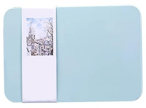 Postales de acuarela en blanco 4 x 6, 24 hojas de tarjetas de acuarela de algodón de grano fino en lata Tarjetas postales de 140 lb/300 g/m2 para notas, de felicitación, arte de bricolaje-