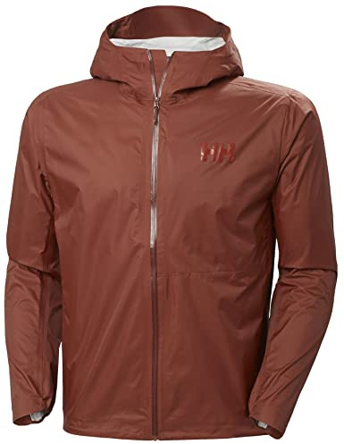 Helly Hansen Men's Verglas Micro Shell Jacket, Iron Oxide, XL