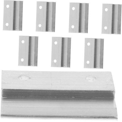 WATIIFUFU Elegante Französische Klemmhalterungen Aus Z-aluminium Robuste Wandaufhänger Für Bilderrahmen Kunstwerke Spiegel Wandmontagesystem