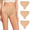 Risipu 3 Packs Tanzunterwäsche Hochgeschnittene Balletts Tanzslips Atmungsaktive Nahtlose Gymnastikunterwäsche Kurze Hosen (DE/NL/SE/PL, Alter, 5 Jahre, 6 Jahre, Regular, Hautfarbe)
