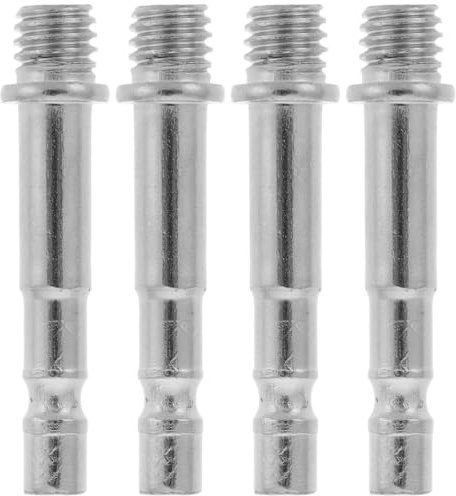 Toyvian Adaptador de Tornillo de Metal Plata, 4 Piezas Resistentes para Soporte de Suspensión y Micrófono Profesional para Soporte de Micrófono 3/8 a 1/4