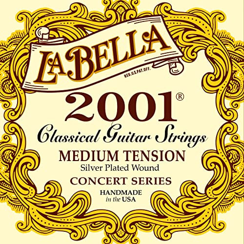 La Bella Classic 2001 MT, Saiten für klassische Gitarre, Medium Tension