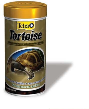 Tetra Schildkrötenfutter 250 g Meeresfrüchte Flocken für Schildkröten, Adult, alle Geschlechter, Reptilien, aktiv, trocken lagern, 0.08 kg
