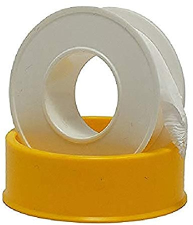 UG Cinta de sellado de PTFE (teflón) para rosca fina DN10 según DIN EN 751-3, 12 mm x 0,1 mm x 12 m (60 g/m²), color blanco, 4011210