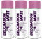 Deco Color 3er Sparpack DC Lackspray matt 400ml nach RAL freie Farbauswahl (3 Dosen in pink MATT RAL 4003)