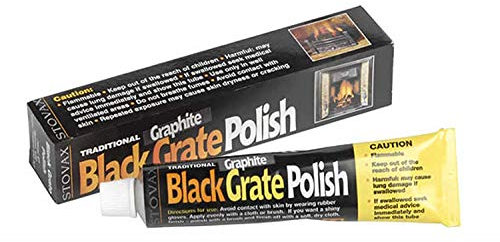 3XBlack Grate Woodburner Graphite Fire Polish Zebo