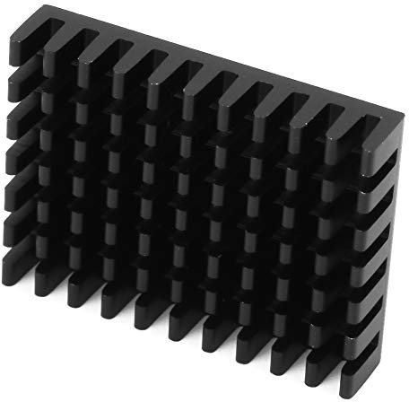 5pcs P40 * 8 * 30-B Disipador de calor de aluminio Aleta de enfriamiento Disipador de calor Módulo de disipador de calor para CPU Chip de placa de circuito electrónico 40 * 8 * 30 mm