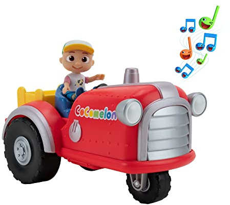 CoComelon CMW0038 Sing Along Tractor with Sound and Exclusive JJ Figure for Children from 2 Years (English Language Edition)