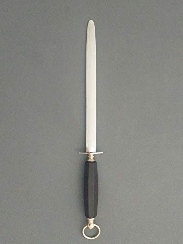 DUE BUOI ACCIAINO Cromato Ovale - 673 O - Manico PLASTICA CM 27,5