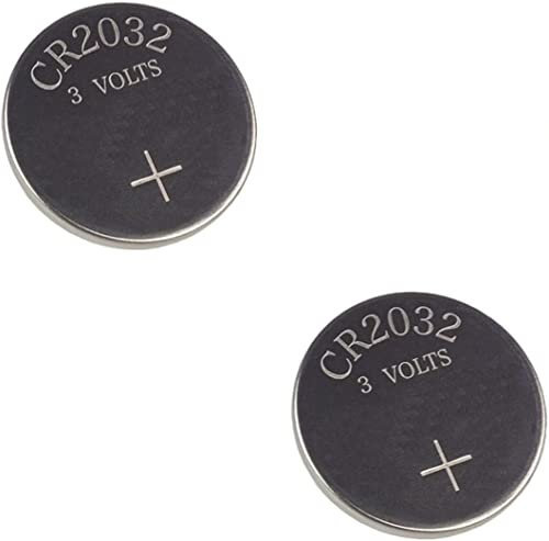Harrista (2X) Sealed CR2032 Key Fob Cell Alarm Remote Car Batteries