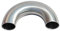 Auspuffblende FÜR 19mm-102mm 180-Grad-Edelstahl-Bogenrohr-Schweißkrümmer Auto-Auspuffkrümmer Endrohre (Farbe : 102mm)