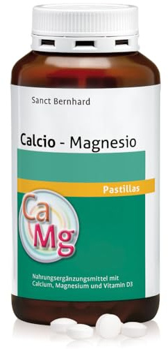 Calcio-Magnesio - 400 Pastillas | Nutrientes esenciales para los huesos, contiene también Vitamina D3 para mejorar absorción
