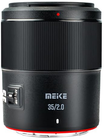 Meike Lente gran angular de 35 mm F2.0 con enfoque automático Full Frame STM Stepper Motor Lens de gran apertura fija para cámaras sin espejo Nikon Z-Mount Z5 Z6 Z7 Z6II Z7II Z6III Z9 Z30