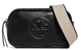 Tory Burch Women's Miller Soft Mini Crossbody Bag, Black, One Size