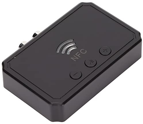 POENVFPO Interface AV du Récepteur NFC de 3,5 Mm avec la Fonction des écouteurs de Câble pour ABS Black 1 Pack Lovers
