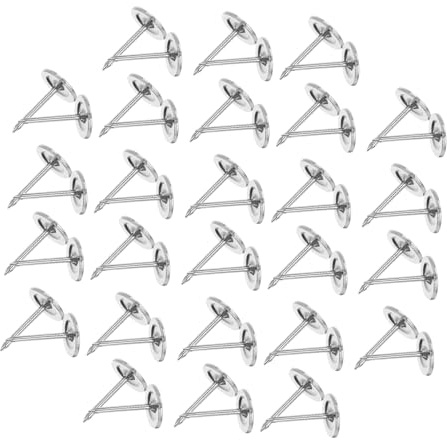Healifty 100 Pezzi Chiodi Decorativi per Tappezzeria Chiodi con Testa Inossidabile per Facile Applicazione Protettivo per Progetti