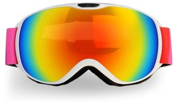 TXLEAPEY Skidglasögon för barn för ålder 4-14, anti-dimma dubbellager snöglasögon utomhussport vinter snowboard barn skidglasögon (barnskidglasögon)