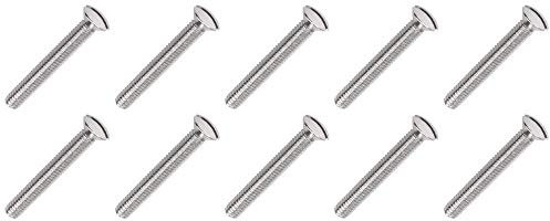 Vis de machine électrique en chrome poli de haute qualité M3,5 x 30 x 50 x 70 mm de long pour prise de courant