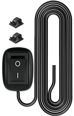 GUUZI Pastentyp Schalter Auto Druckschalter EIN/Aus 12V-230V 10A Oberflächenmontage Schalter Wassertropfenform DIY Autoschalter SPST Wippschalter mit 1m Kabel