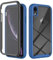 Knoowcase compatible with iPhone XR Case Built-in Screen Protector iPhone XR Phone Case Shockproof Full Body Protection Rubber Bumper Stylish Clear Rugged Back Shell Case, Blue