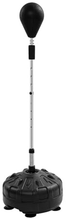 Sac de frappe debout pour adulte - 120 à 160 cm - Hauteur réglable - Pour entraînement de boxe
