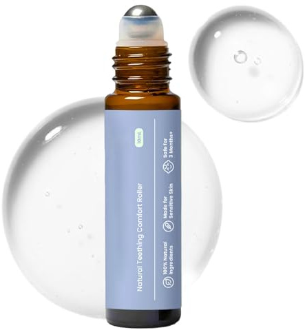 Rullo per dentizione per bambini, olio lenitivo delicato per gengive, 10 ml, bastone da massaggio con formula morbida, aiuto per la dentizione con consistenza liscia, cosmetico elegante con stile