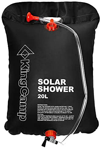 KingCamp 20 L Solardusche Camping Outdoor Garten Reise Dusche Solar Shower