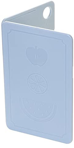 Folding Plastic Chopping Board, Integrally Formed Folding Camping Chopping Board for Kitchen (Nordic Grey Blue 20 x 12.5 x 0.8 cm)