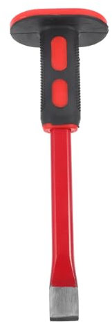 BESTonZON Holzmeißel Betonmeißel Meißel Steinmetzwerkzeuge Steinschnitzwerkzeuge Maurerwerkzeuge Eisschnitzbrecher Felsen Pvc Rot Steinschnitzerei Beton Flachkopfmeißel Kaltmeißel