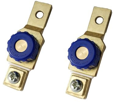 YOUNLEN Interruttore Automatico Batteria Moto, Interruttore di Interruzione Alimentazione, Scollega Batteria Moto, 12 V, Confezione da 2