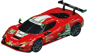 Carrera GO!!! 20064242 Ferrari 296 GT3 AF Corse No21 I 1:43 Scale Slot Car I With Original License I Suitable For Ages 6 Years+