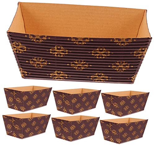 Cabilock 25pezzi Teglie Di Per Plumcake Vassoi Di Da Forno Teglie Rettangolari Per Plumcake Vassoi Di Per Torte Pirottini Di Per Torte Mousse Pirottini Rettangolari Per Usa e Getta Per