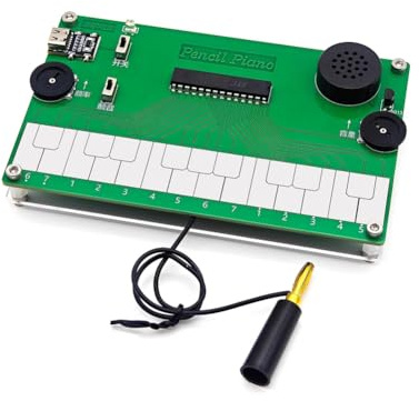 Hipzeepo Fan di Musica per Bambini Adulti per Adulti Piano Saldatura per Pianoforte Kit Elettronico Fai da Te Kit di Tipo C di Ricarica B B B B B B B B B B B B B B B B