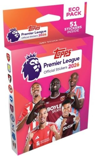 Topps Premier League 2026 Sticker Collection - Eco Pack