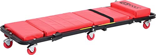KS Tools 500.8000 Werkstattliege und Klappsitz, 1200x460mm