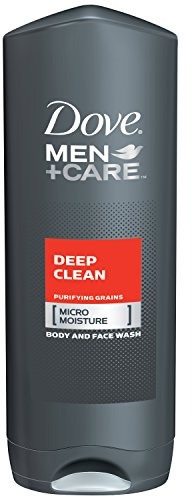 Dove Men+Care Body and Face Wash, Deep Clean 18 oz, Pack of 3