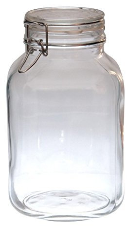 Bormioli Fido Einmachglas mit Bügelverschluss, Größe:3.0 Liter