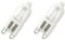Osram HaloPin Halogen-Stecksockellampe, G9-Sockel, dimmbar, 33 Watt - Ersatz für 40 Watt, Warmweiß - 2700K, 2er-Pack