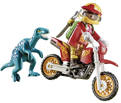 PLAYMOBIL 9431 Motocross-Bike mit Raptor